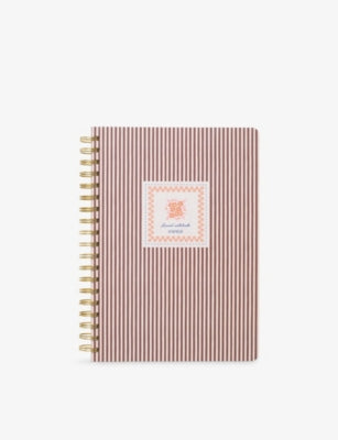 Papier Striped In Bloom B5 spiral notebook (British brand)