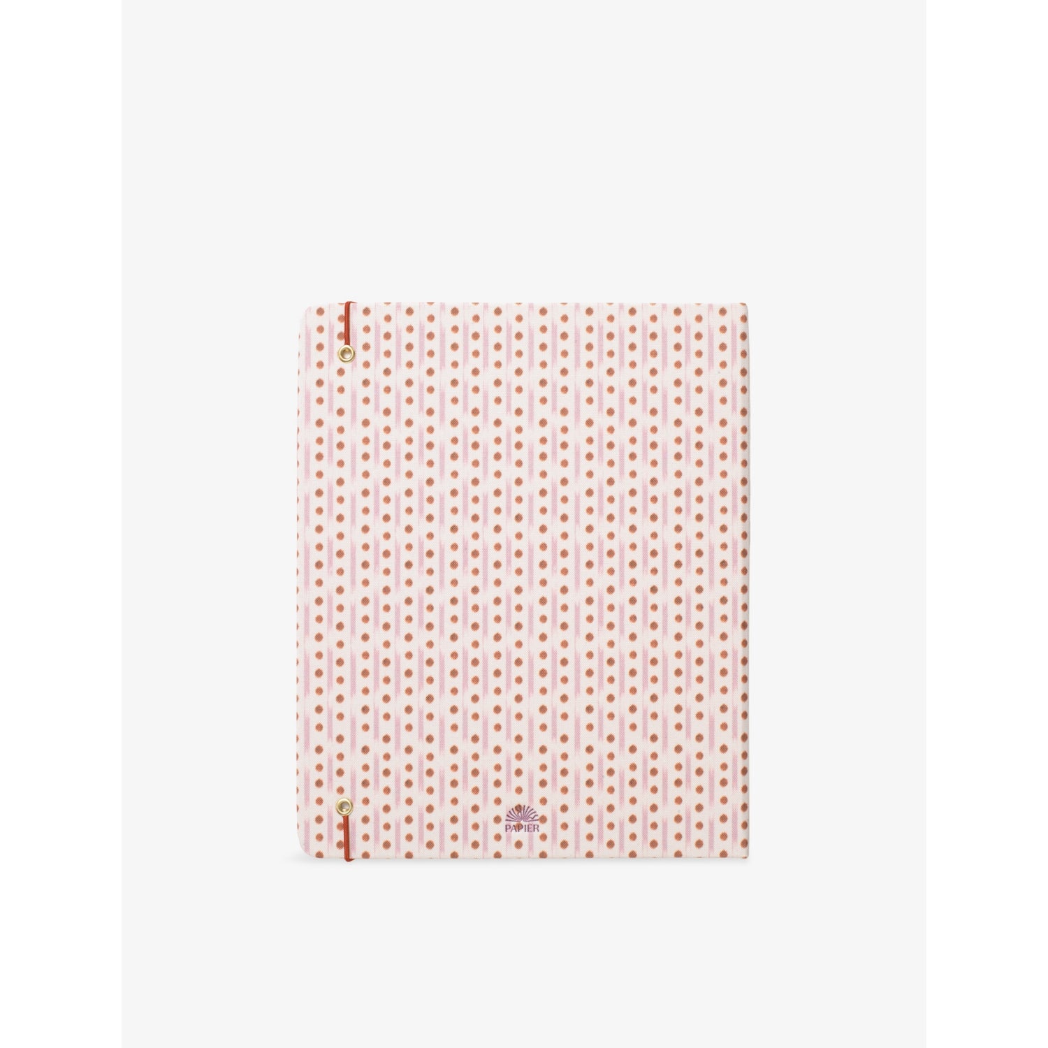 Papier ikat-stripe spiral undated planner 24.5cm - British product