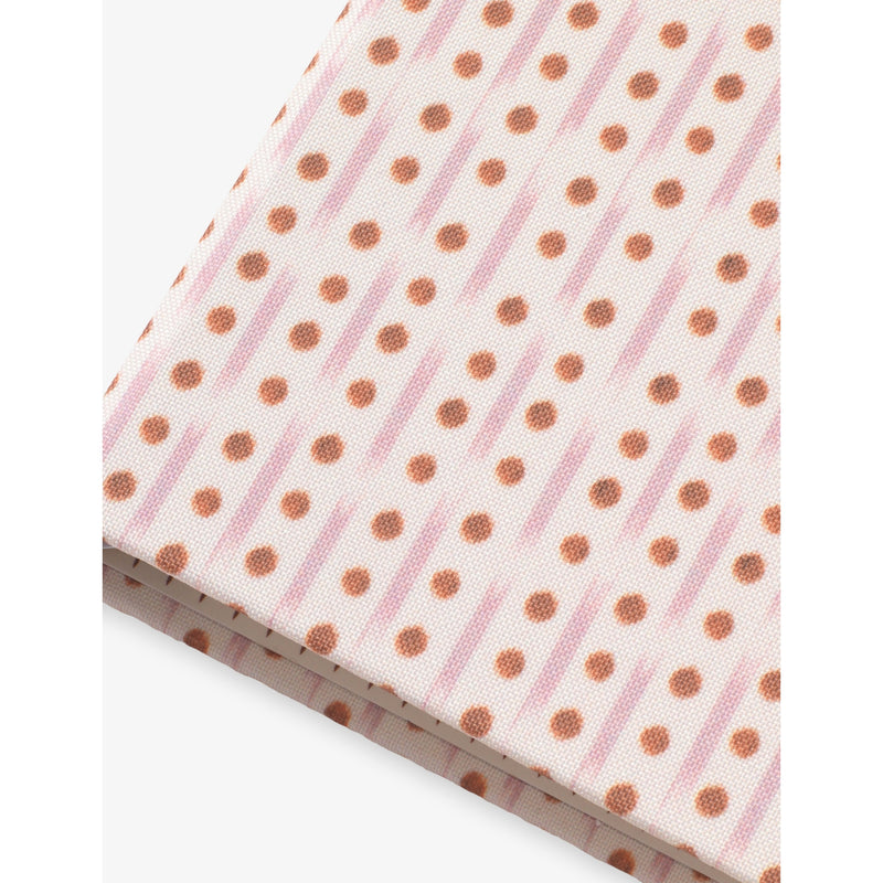 Papier ikat-stripe spiral undated planner 24.5cm - British product