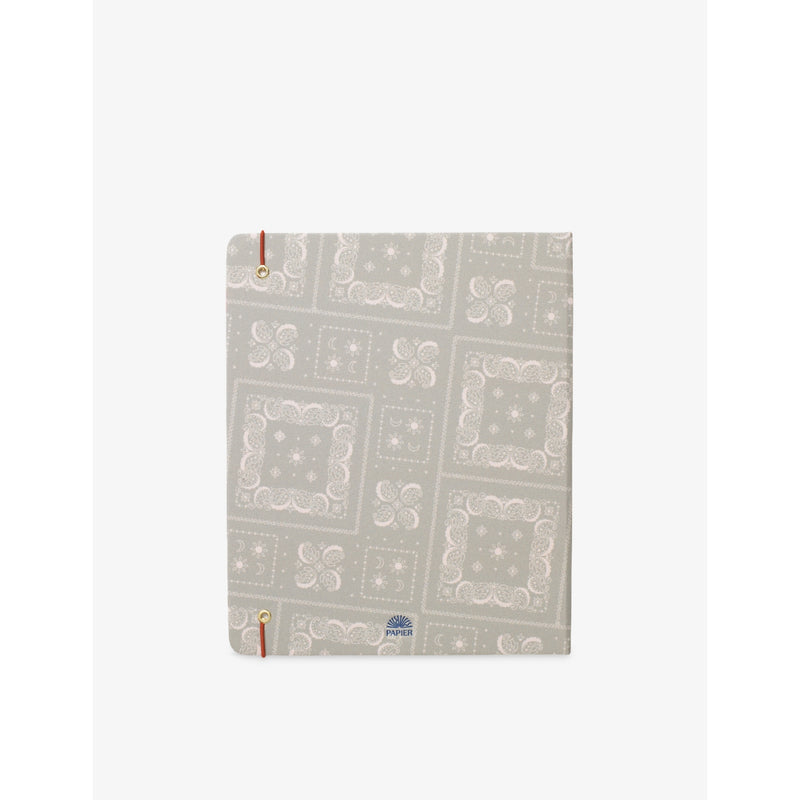 Papier Bandana undated planner with fabric cover, UK version
