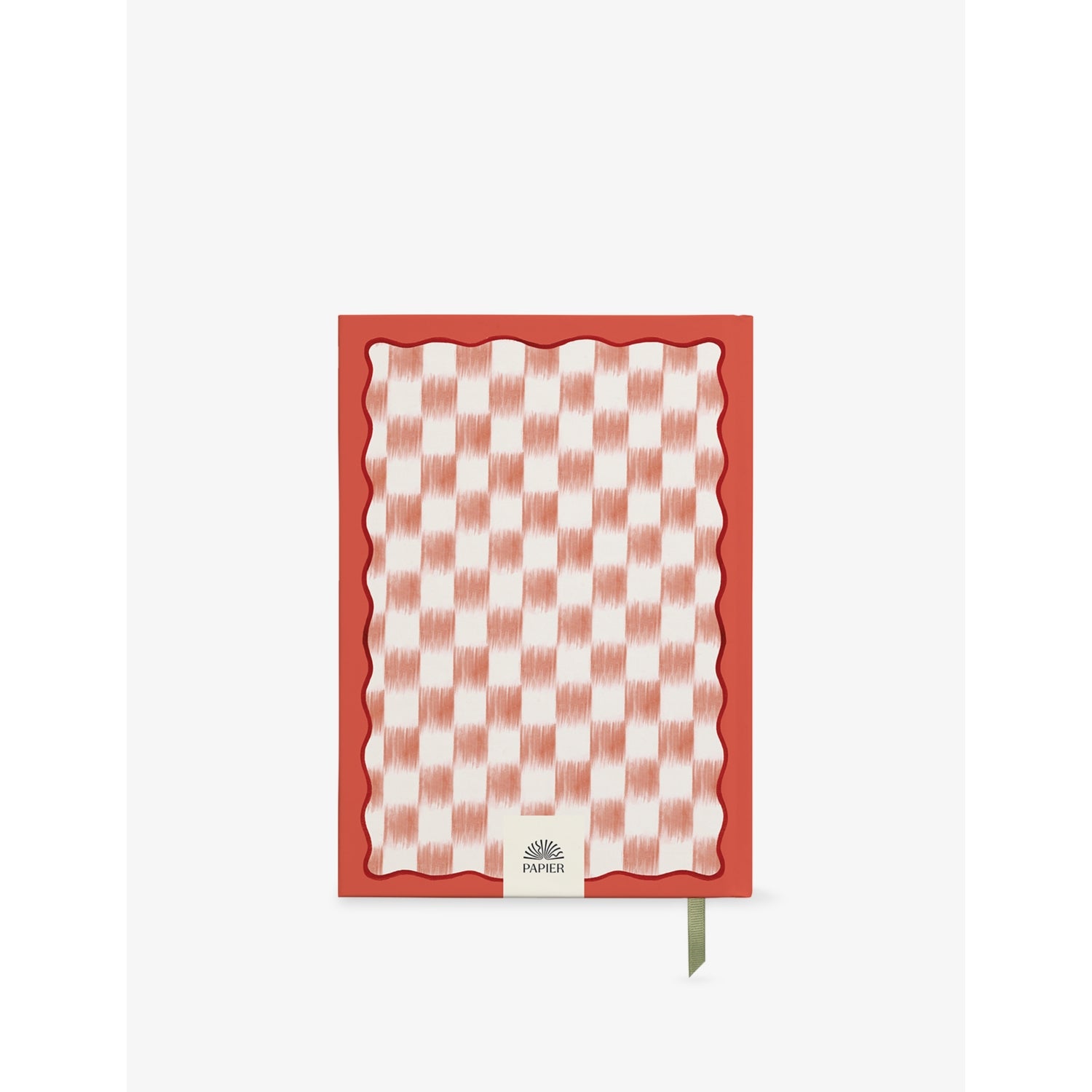 Papier floral ikat A5 wellness journal, imported from the UK