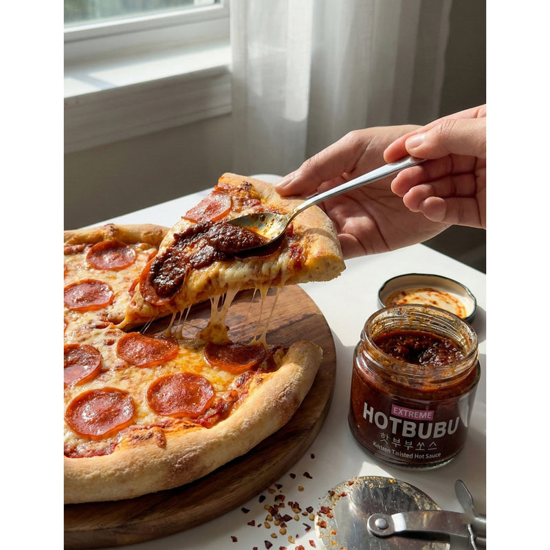 HOTBUBU Korean Twisted Extreme hot sauce 125ml, imported from the UK