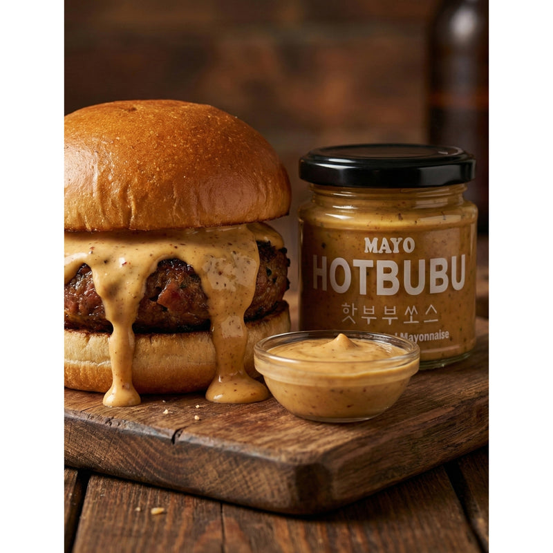 HOTBUBU Twisted Korean Mayo 120g, imported from the UK