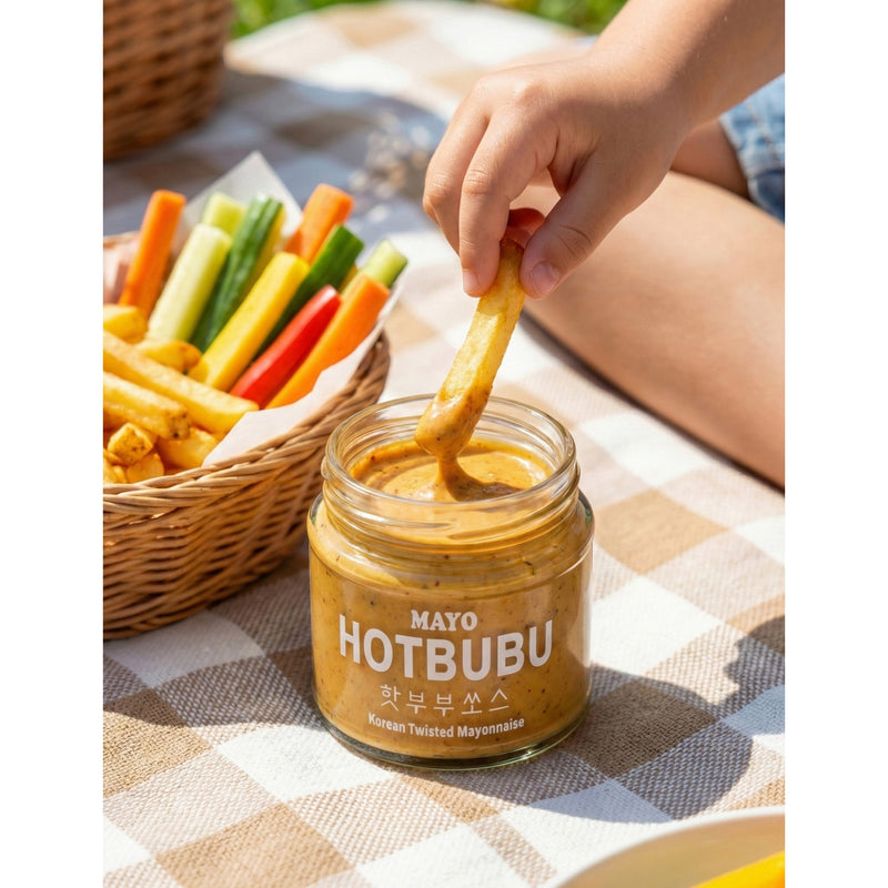 HOTBUBU Twisted Korean Mayo 120g, imported from the UK