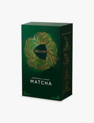 INOUMI ceremonial grade matcha 10 sachets 15g, UK version