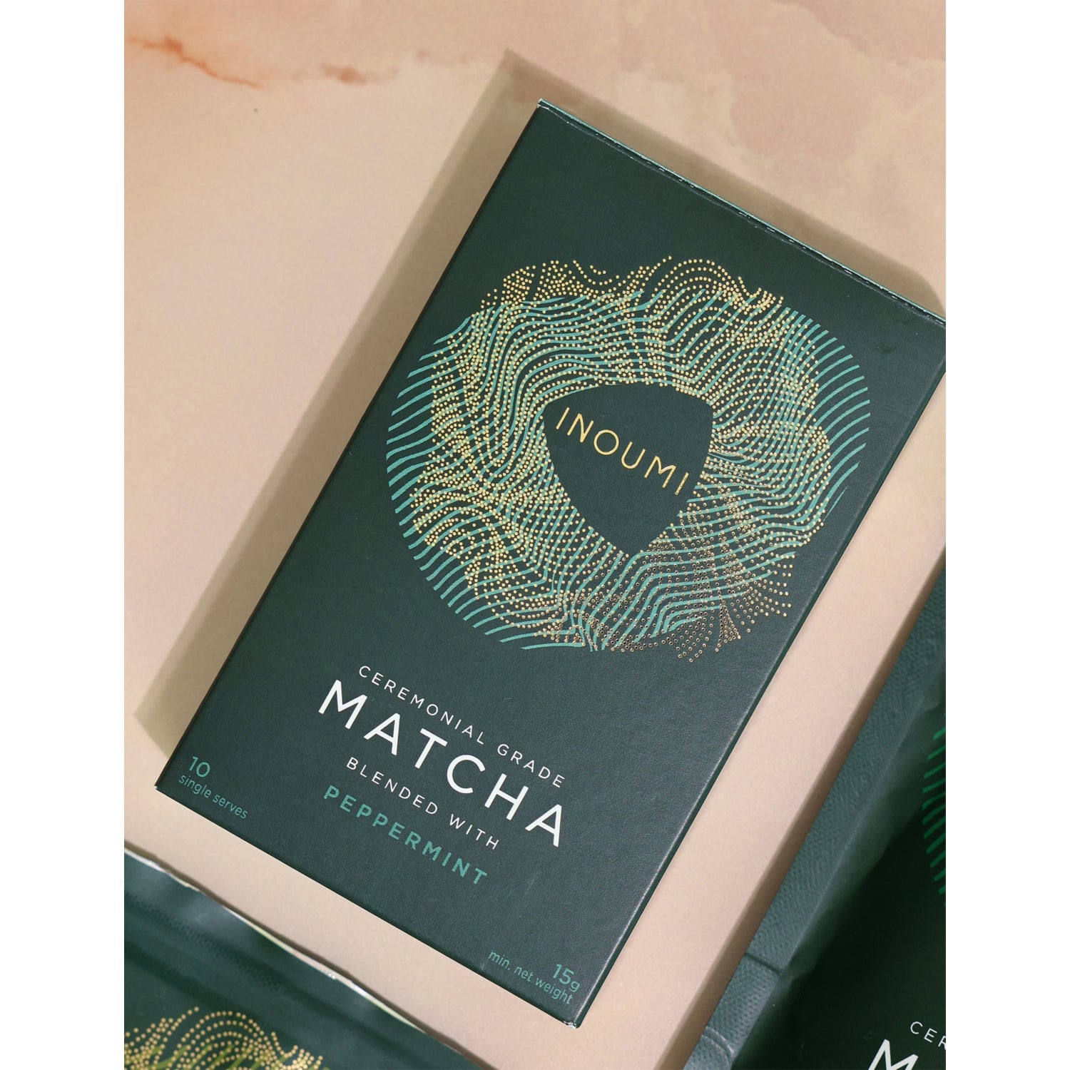 INOUMI matcha peppermint 10 sachets 15g (British brand)
