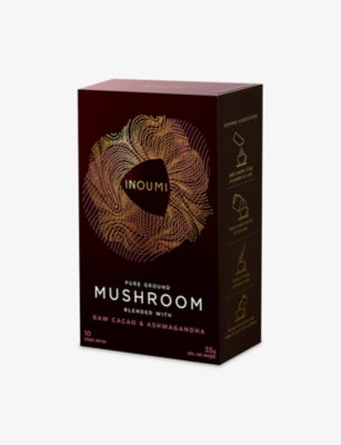 INOUMI mushroom cacao blend 10 sachets, imported from the UK