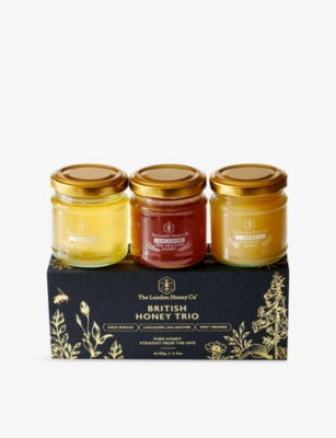 The London Honey Company honey tasting trio 3 x 100g (British brand)