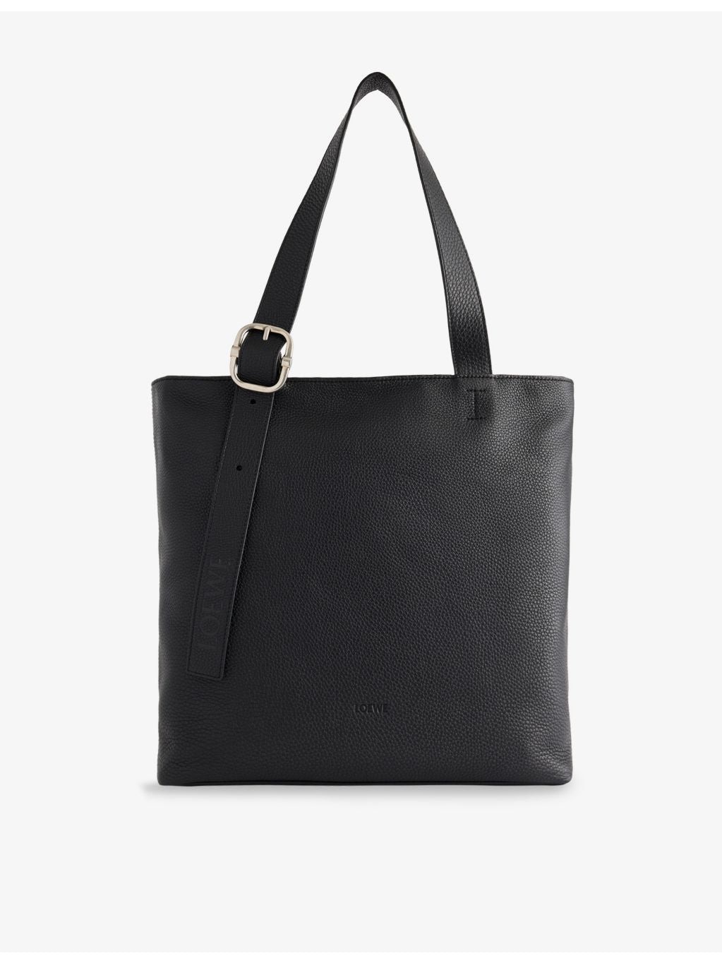 LOEWE leather tote bag with square shape, UK version