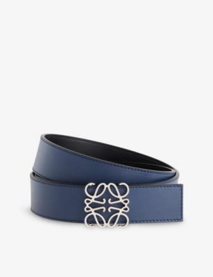 Loewe Anagram Reversible Leather Belt