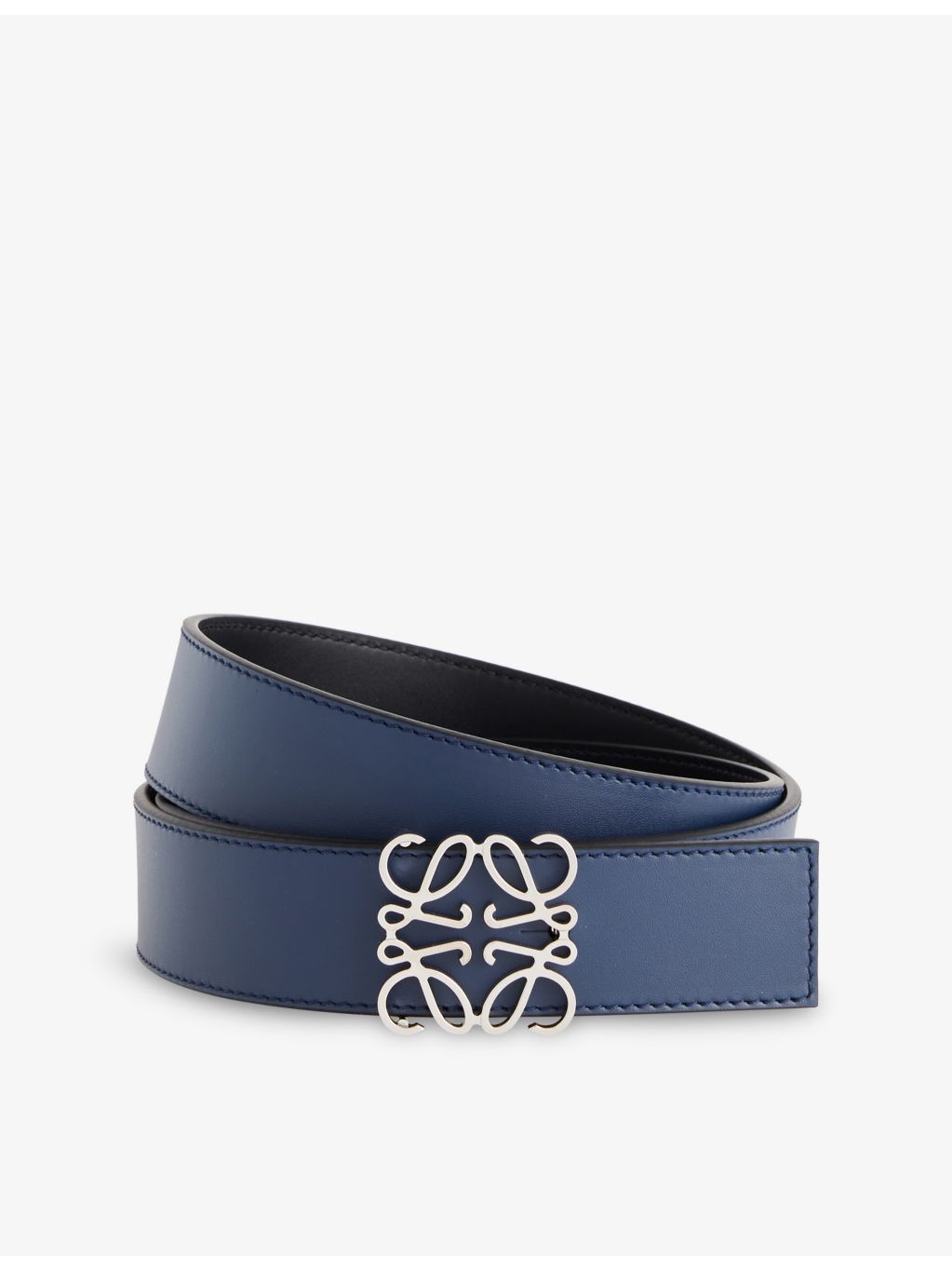 Loewe Anagram reversible leather belt 107cm (British brand)