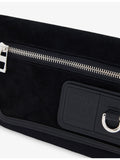 Loewe Mini Flex Messenger canvas suede shoulder bag 14cm (British brand)
