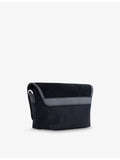 Loewe Mini Flex Messenger canvas suede shoulder bag 14cm (British brand)