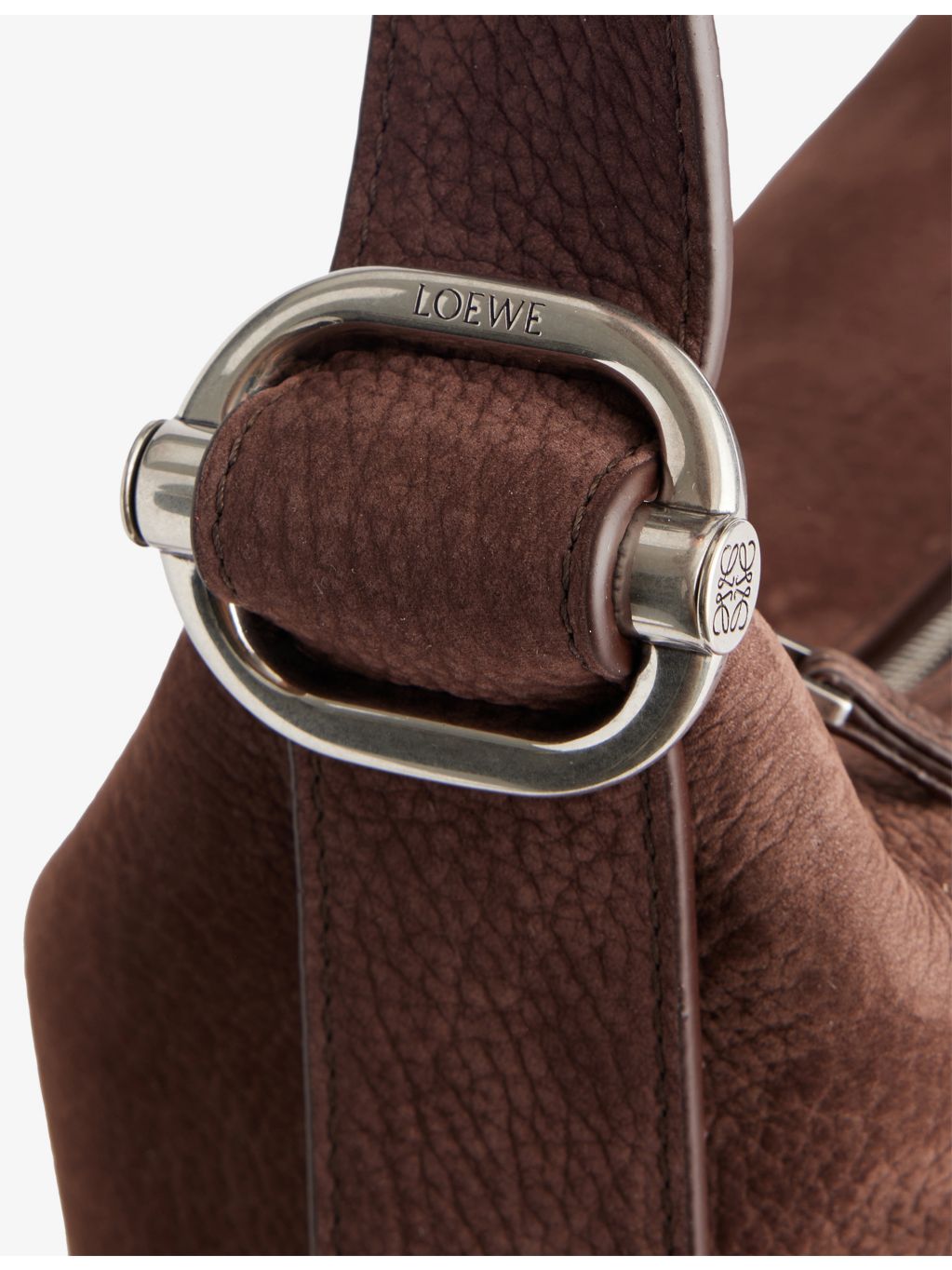 Loewe Loop Bucket medium leather shoulder bag (British brand)
