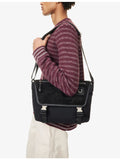 Loewe Flex Messenger medium shoulder bag in canvas and suede, UK version