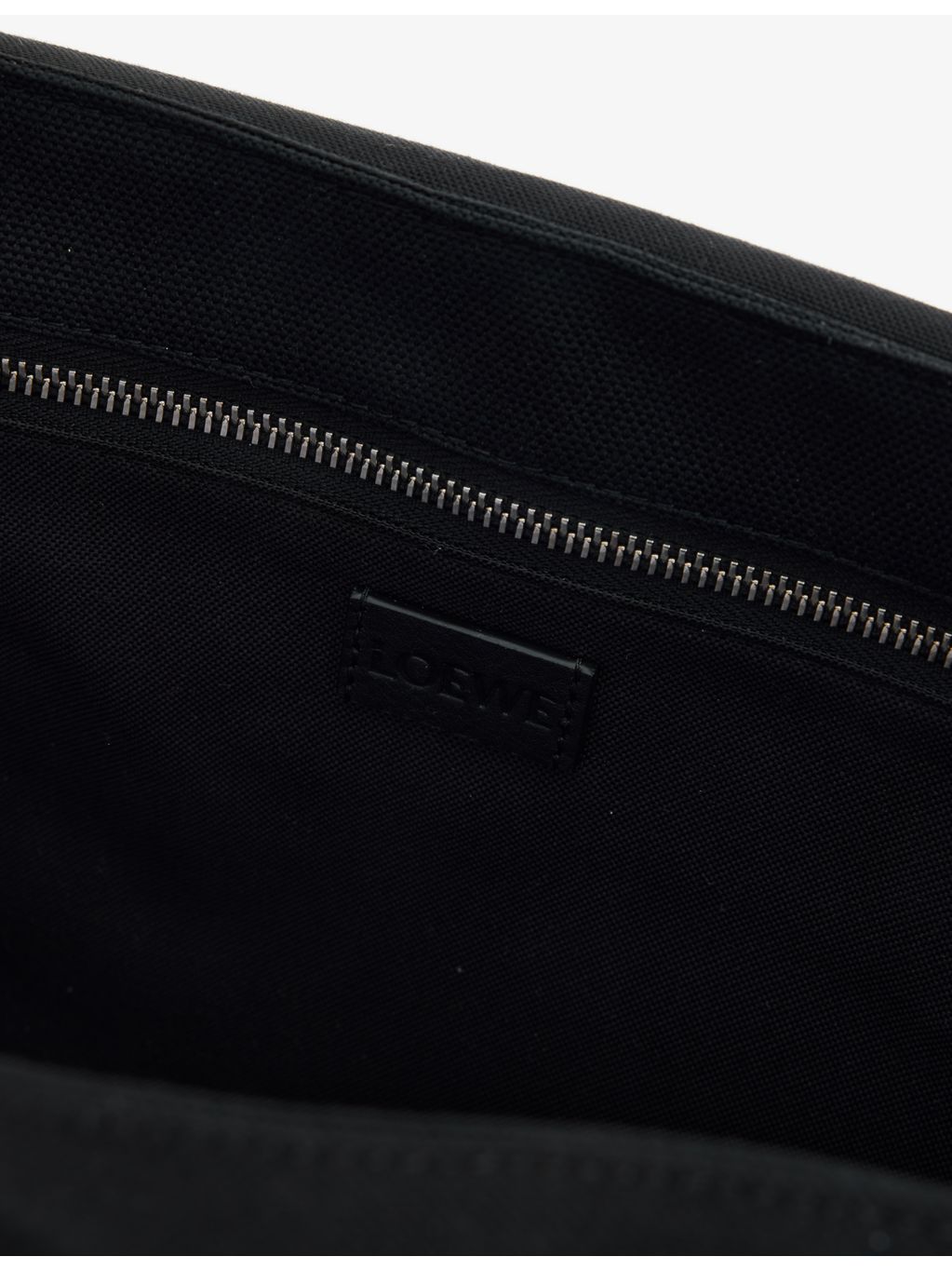 Loewe Flex Messenger medium shoulder bag in canvas and suede, UK version