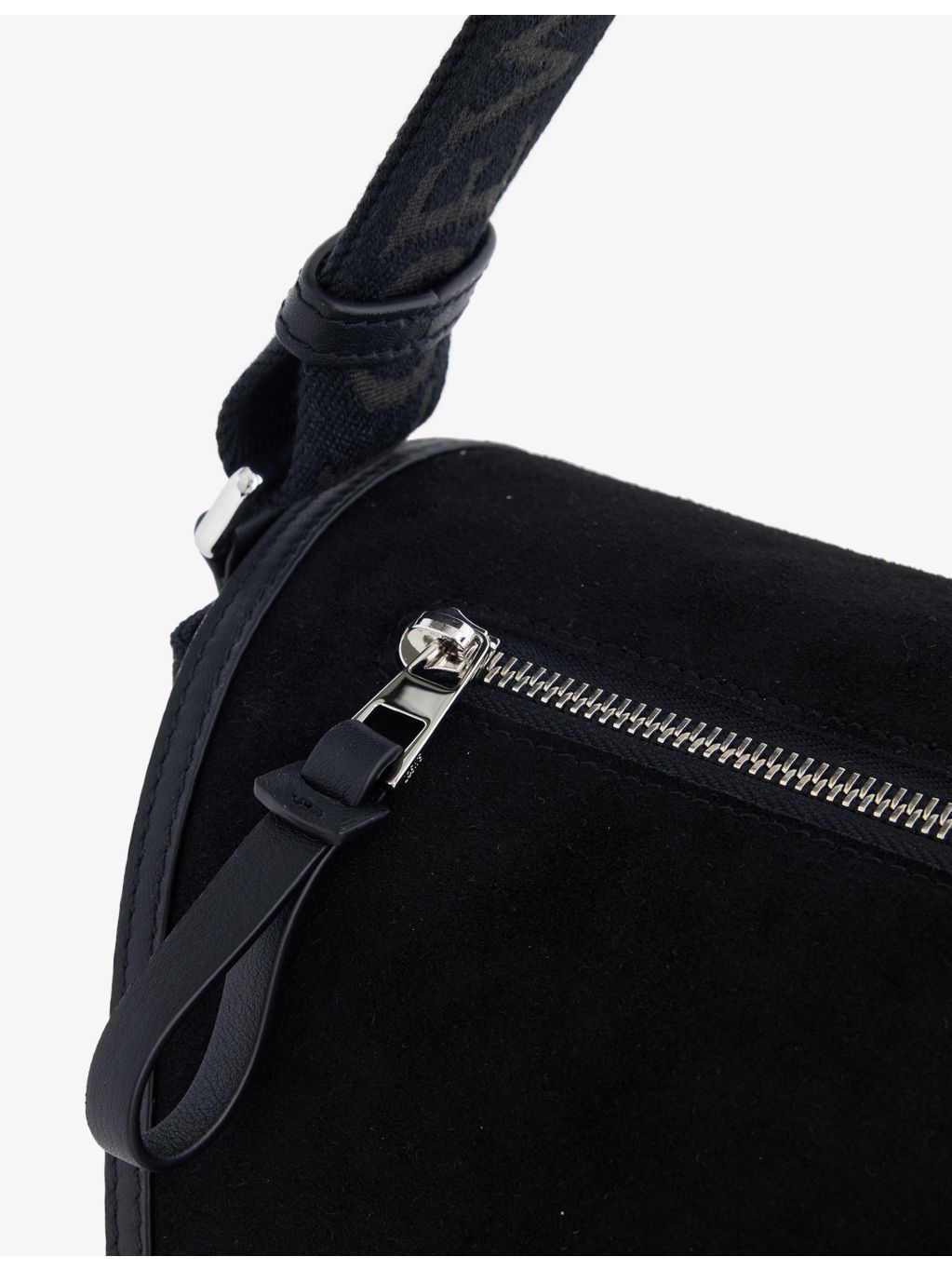 Loewe Flex Messenger medium shoulder bag in canvas and suede, UK version