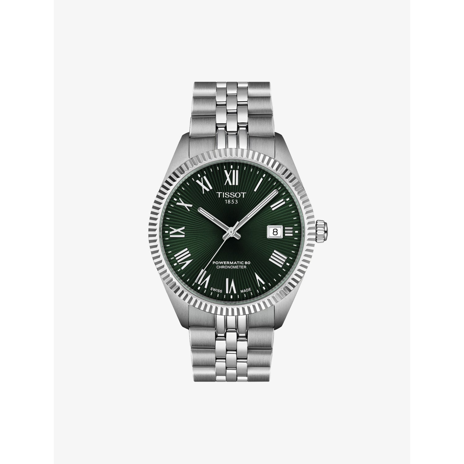 Tissot Ballade automatic watch green dial 39mm (British brand)