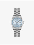 Tissot automatic watch ice blue dial 30mm, imported from the UK