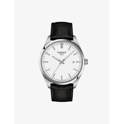 selfridges Tissot PR 100 Stainless-Steel and Leather Quartz Watch 40mm- Buy online at McGrocer