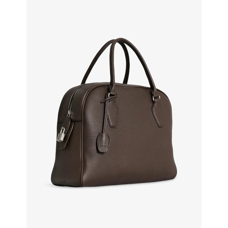 The Row India 12.00 leather top-handle bag - British product