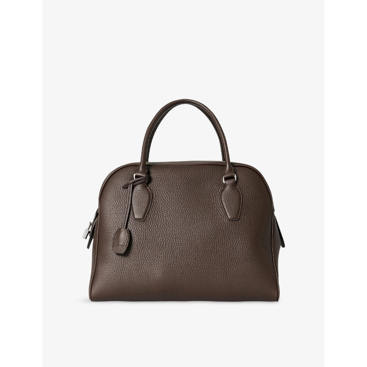 India 12.00 Leather Top-Handle Bag - Black Ans