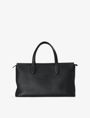 The Row Marcel leather top-handle bag, Italian craftsmanship, imported from the UK