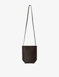 N/S Park Crossbody Leather Bag - Deep Brown Ans