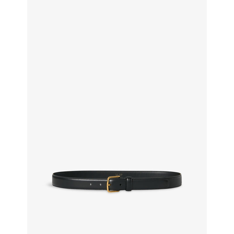 Classic Leather Belt - Black Ang - 26