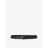 Classic Leather Belt - Black Ang - 26