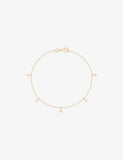 Astrid & Miyu Cosmic Star 14ct Yellow-Gold Charm Bracelet