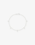 Astrid & Miyu Cosmic Star 14ct White Gold Charm Bracelet