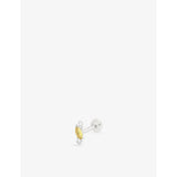 Astrid & Miyu yellow sapphire stud earrings, imported from the UK