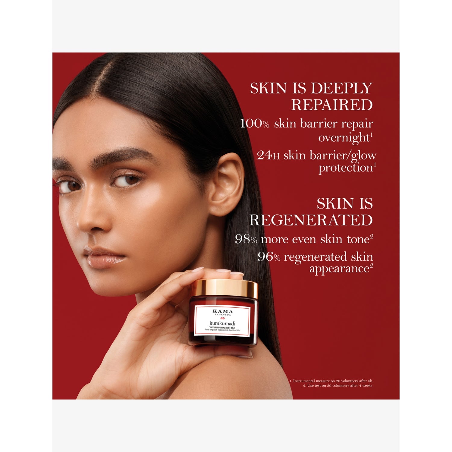 Kama Ayurveda Kumkumadi Night Balm 50ml, imported from the UK