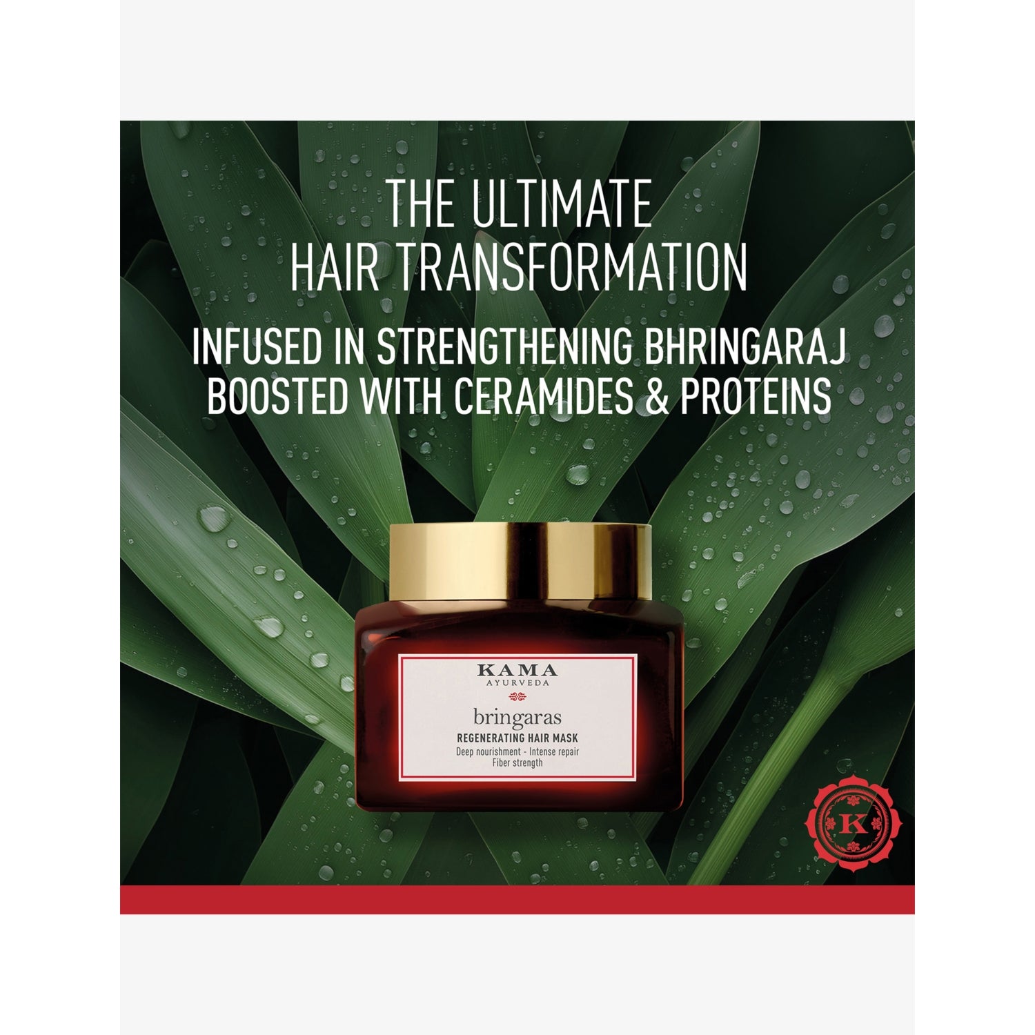 Kama Ayurveda Bringaras hair mask 200ml, imported from the UK