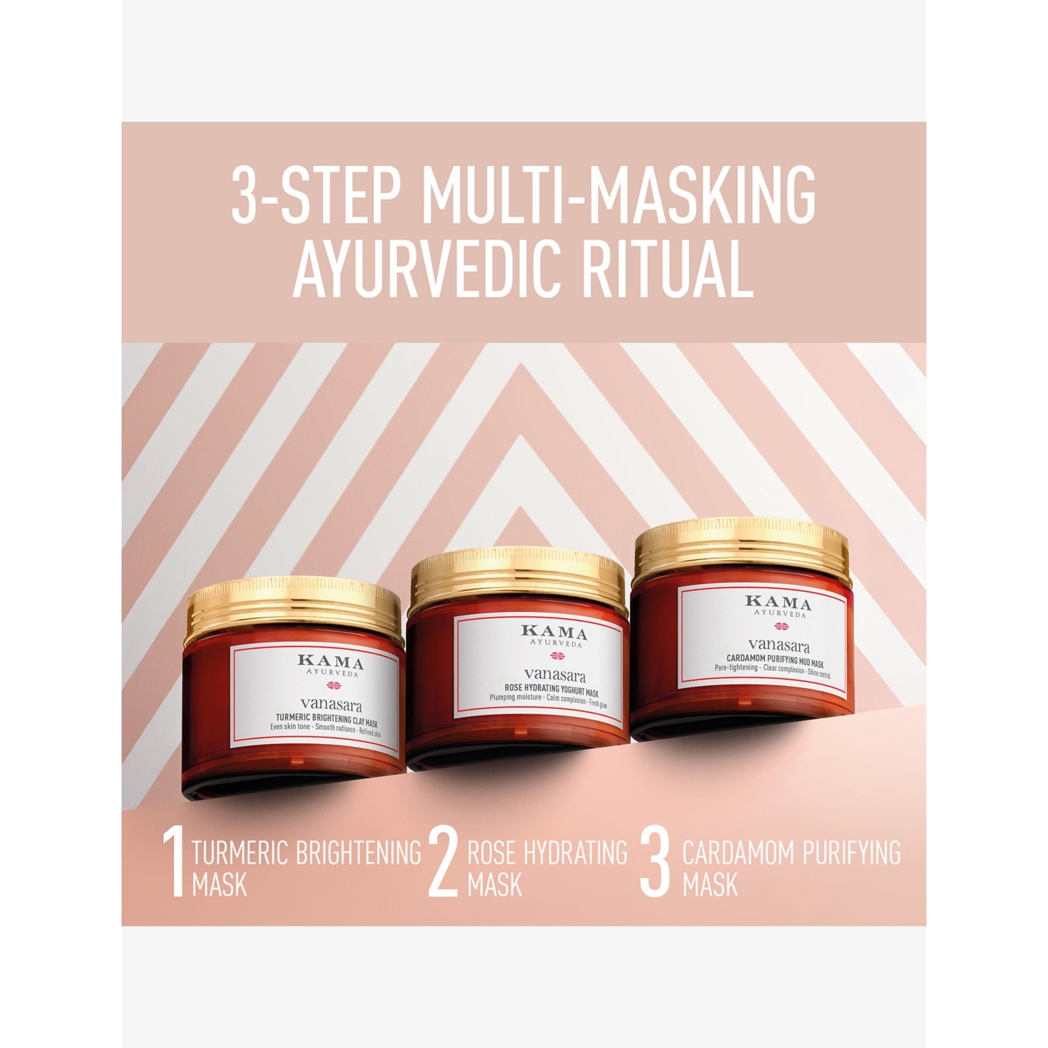 Kama Ayurveda Vanasara Rose hydrating face mask 50ml (British brand)