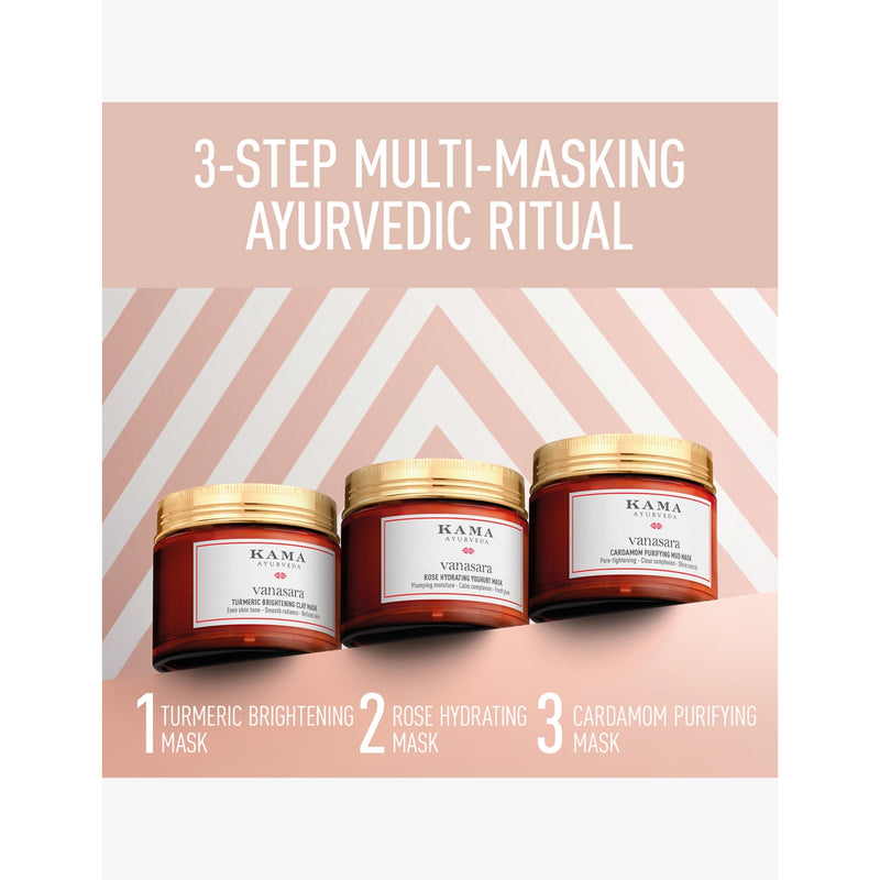 Kama Ayurveda Vanasara Rose hydrating face mask 50ml (British brand)