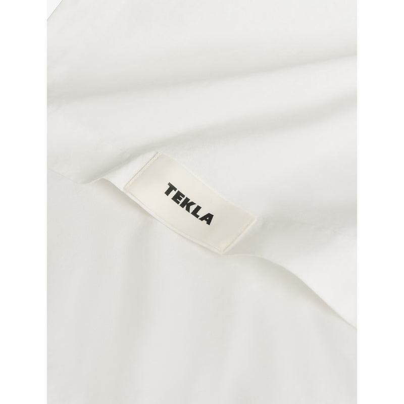 Tekla cotton percale flat sheet 260x260cm King, UK version