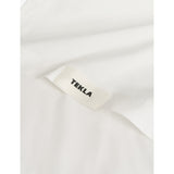 Tekla cotton percale flat sheet 260x260cm King, UK version
