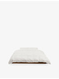 Tekla percale cotton duvet cover in double size, UK version