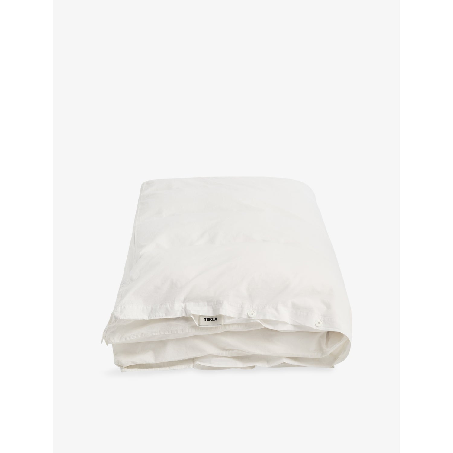 Tekla percale cotton duvet cover in double size, UK version