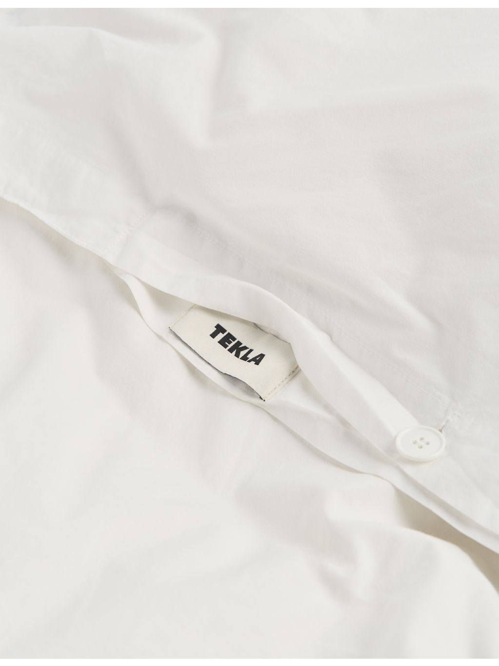 Tekla cotton percale king size duvet cover, UK version