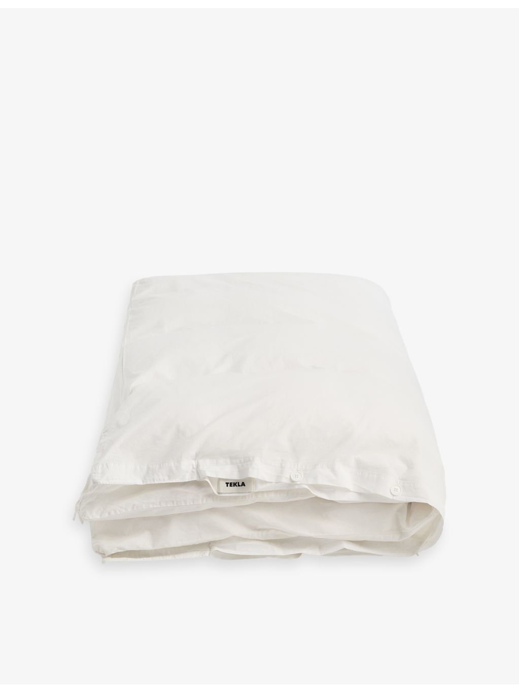 Tekla cotton percale king size duvet cover, UK version