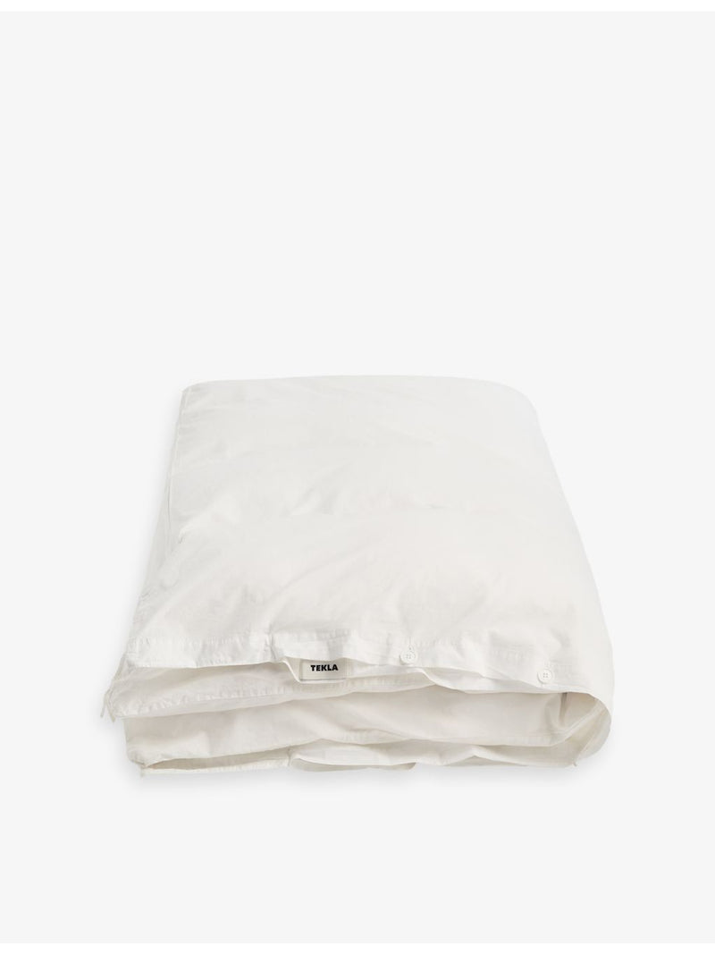 Tekla cotton percale king size duvet cover, UK version