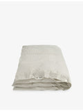 Tekla striped percale duvet cover king size, imported from the UK