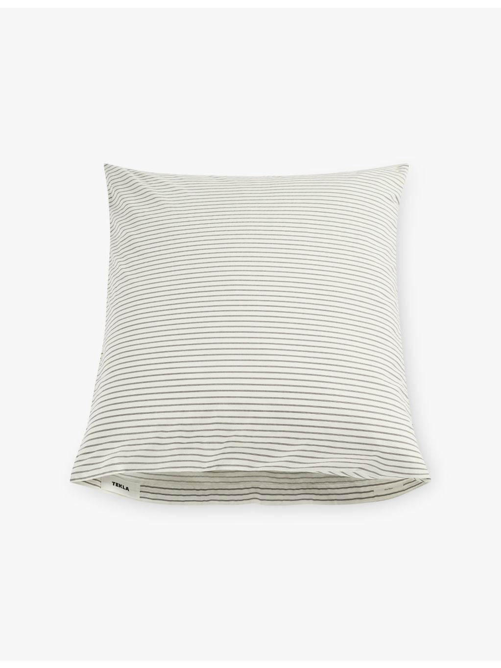 Tekla percale striped cotton pillowcase standard, UK version