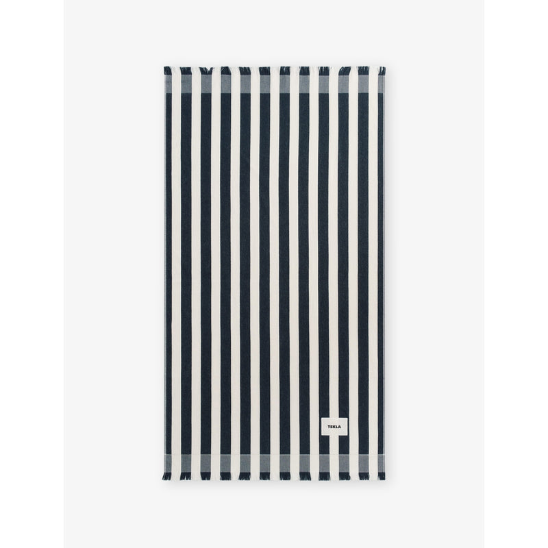 Striped Terry Cotton Beach Towel - Cala Stripes
