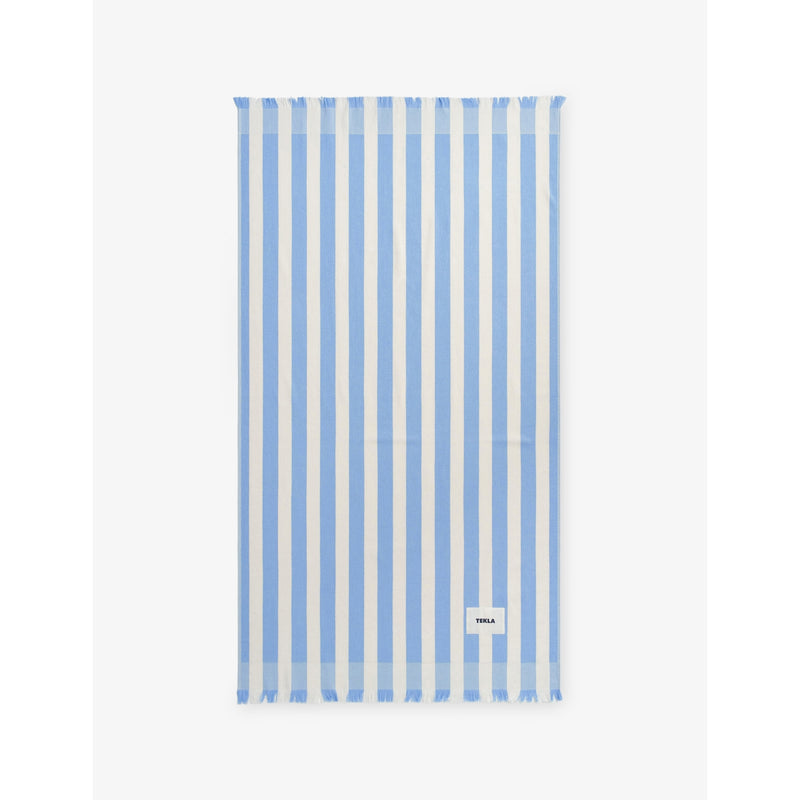 Striped Terry Cotton Beach Towel - Moro Stripes