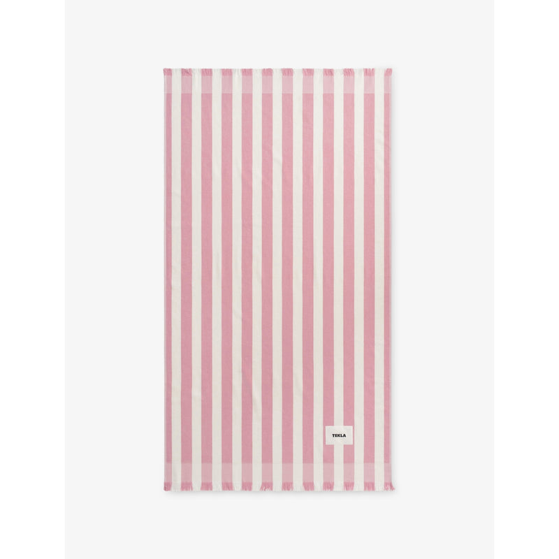 Striped Terry Cotton Beach Towel - Palma Stripes