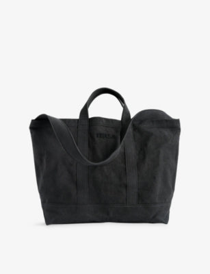 Tekla canvas beach bag with inner pocket, garment dyed - British product